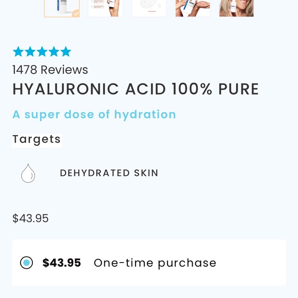 New, Timeless hyaluronic acid 100% pure, 240 ml - Picture 2 of 4